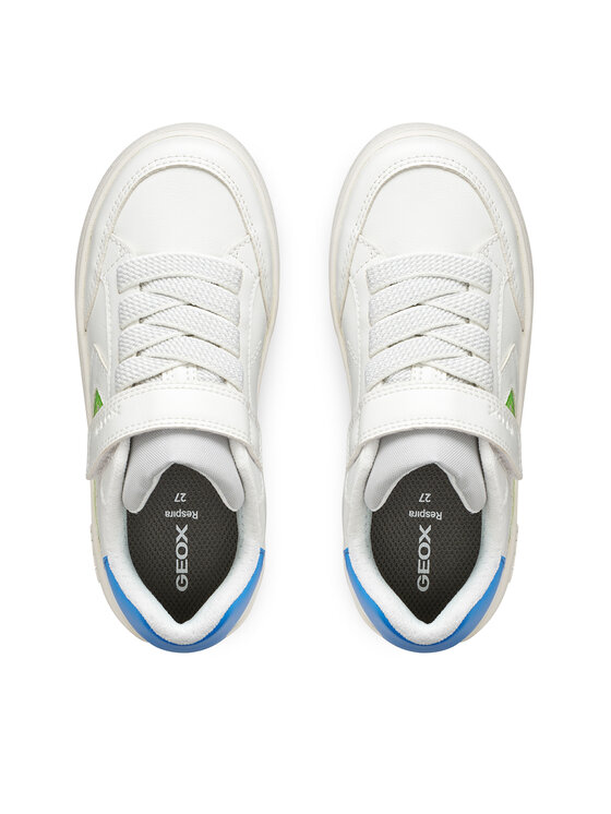 Geox Laisvalaikio batai Geox J Eclyper Boy J55LSA 05411 C0478 S Balta