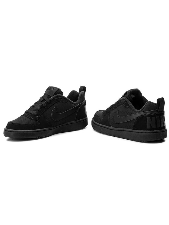 Nike Superge Nike Court Borough Low (GS) 839985 001 Črna