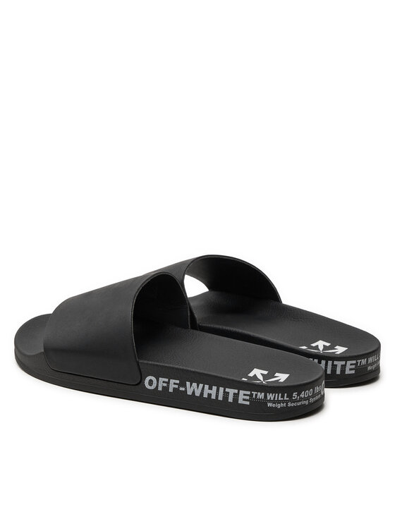 Off-White Iešļūcenes Off-White OMIC001S22MAT0011001 Melns