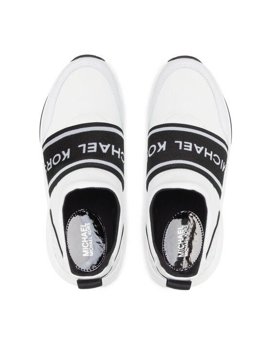 MICHAEL Michael Kors Sneakersy MICHAEL Michael Kors Olympia Slip On 43R2OLFS2D Biały