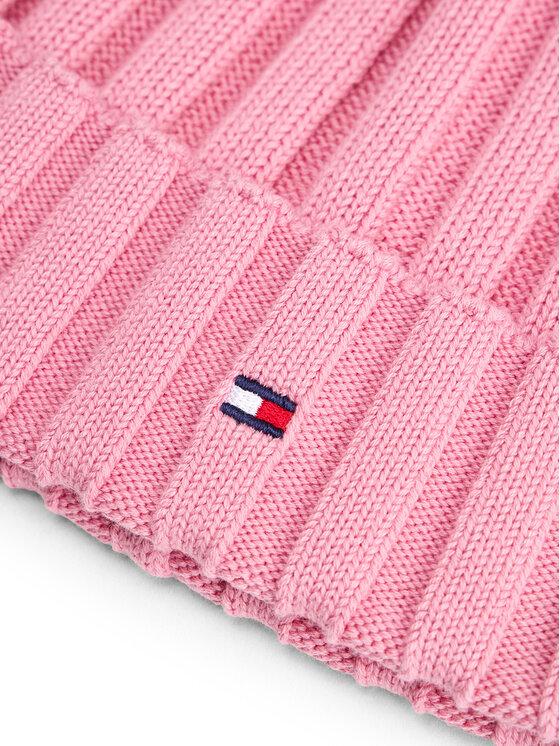 Tommy Hilfiger Шапка Tommy Hilfiger Small Flag AU0AU02004 Розов