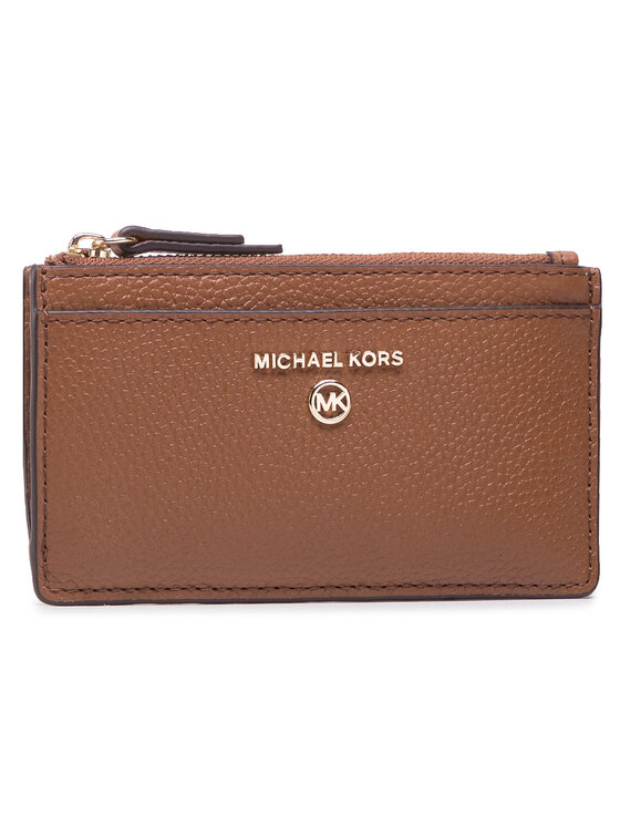MICHAEL Michael Kors Estuche para tarjetas de crédito MICHAEL Michael Kors Jet Set Charm 34H0GT9D6L Marrón