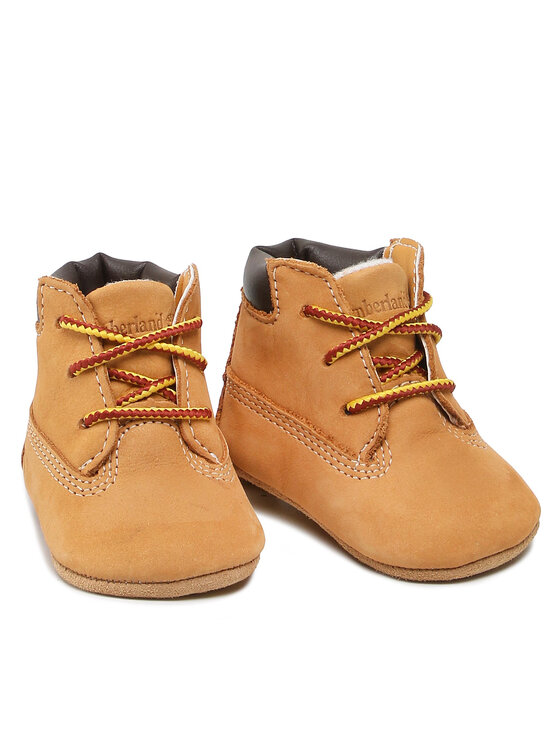 Timberland Черевики Timberland Crib Bootie With Hat TB09589R2311 Коричневий