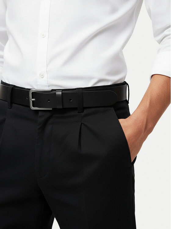 GINO ROSSI Pásek Gino Rossi C-HENRY-ZP23039 Černá