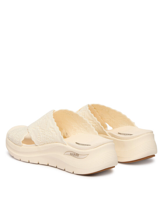 Skechers Klapki Skechers Arch Fit 2.0 164079/OFWT Beżowy