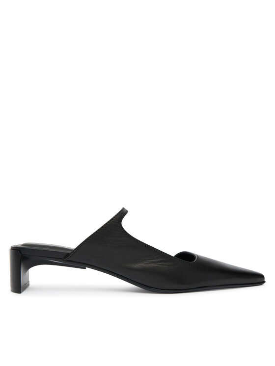 Calvin Klein Šlepetės Calvin Klein Set Back Heel Pump Lth HW0HW02801 Juoda