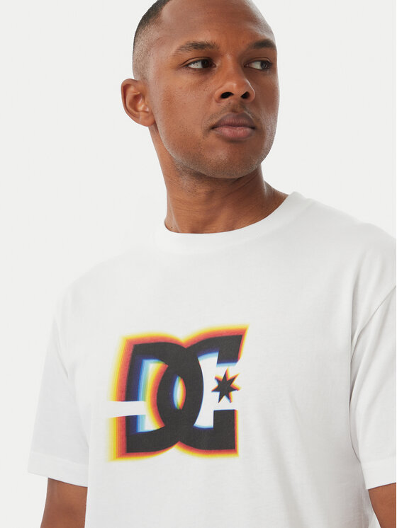 DC Shoes DC Shoes Футболка Tracer Star Hss ADYZT05444 Білий Heritage Fit