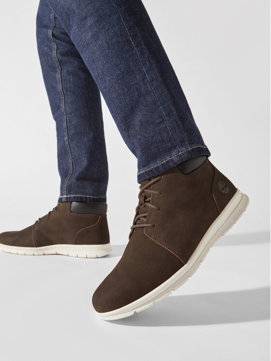 Timberland Μποτίνια Timberland Graydon Chukka Nu TB0A413AV131 Καφέ