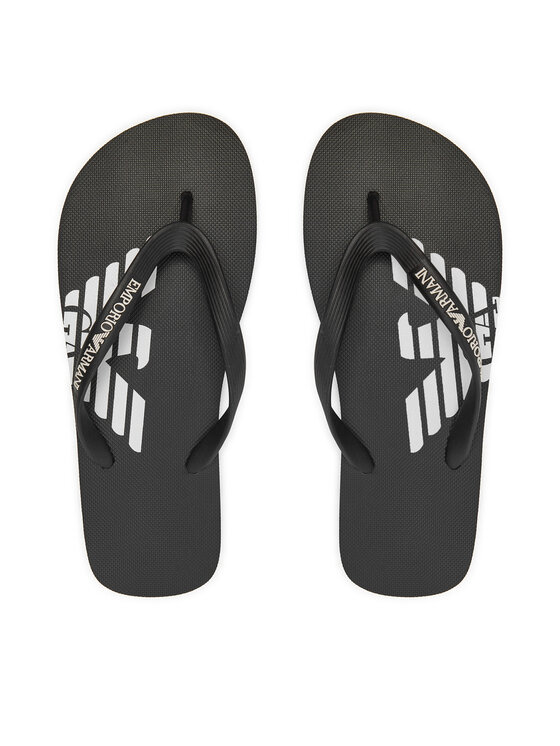 Emporio Armani В'єтнамки Emporio Armani XVQS08 XN746 A120 Чорний