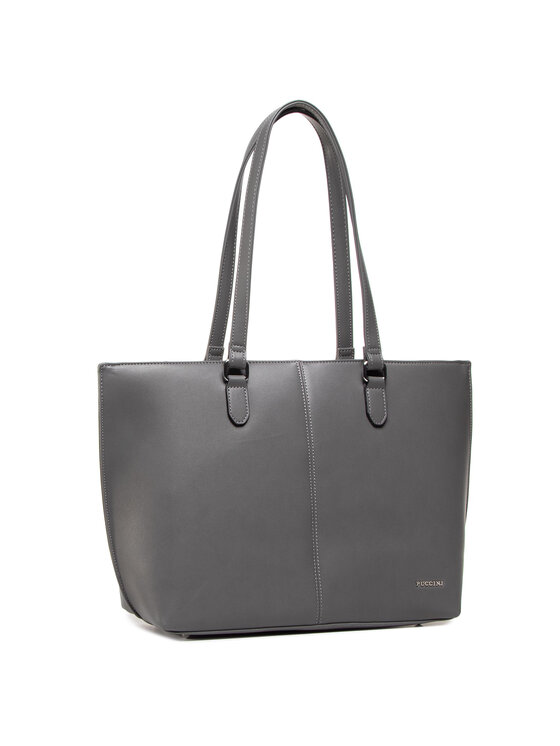 Puccini Дамска чанта Puccini BK220860 Сив