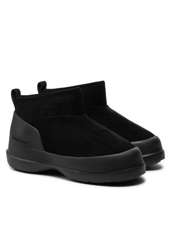 Moon Boot Снігоходи Moon Boot Luna Low Suede Boot 80D2480040 Чорний