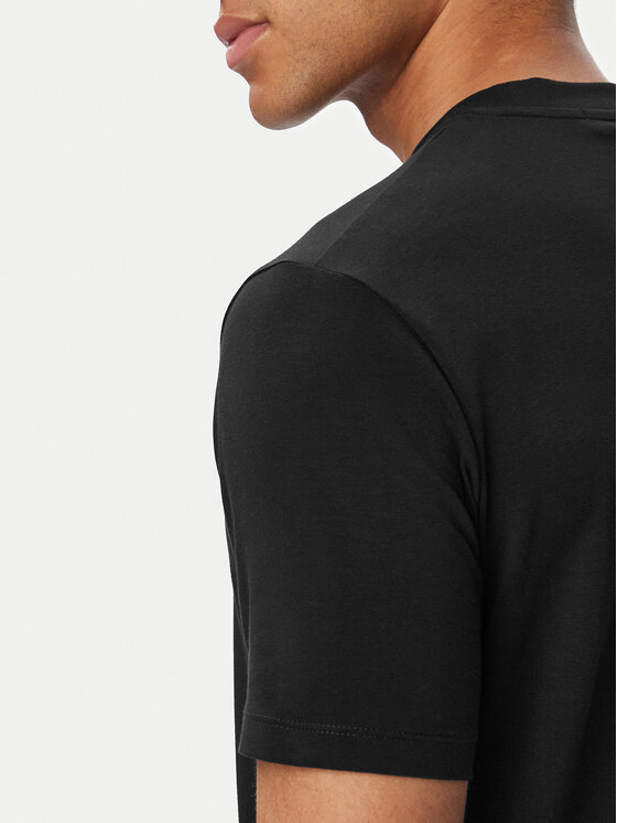 KARL LAGERFELD KARL LAGERFELD Camiseta 755047 563221 Negro Regular Fit