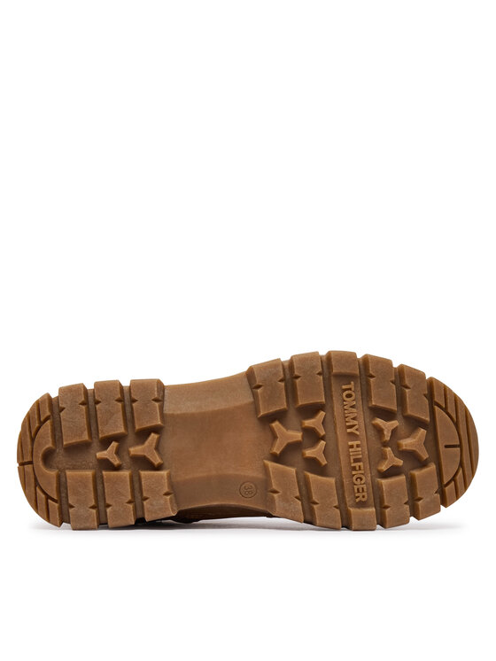 Tommy Hilfiger Šnurovacia obuv Tommy Hilfiger T3X5-35292-0316 S Hnedá