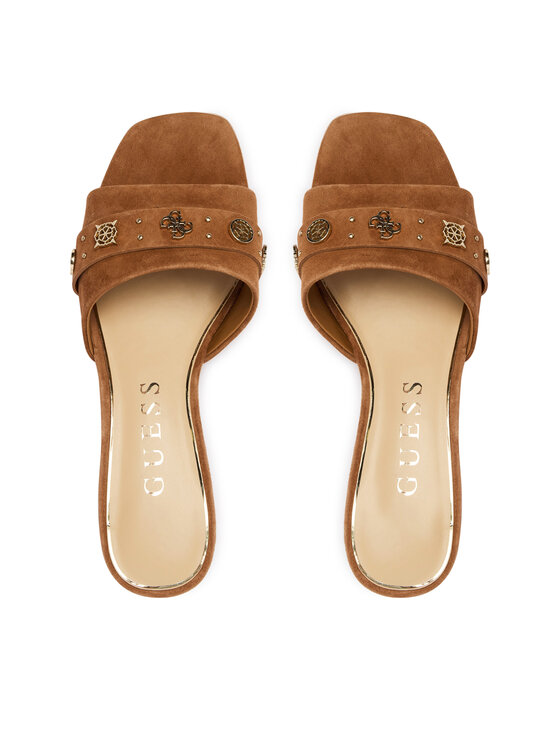 Guess Шльопанці Guess FLJGU2 SUE03 Світло-коричневий