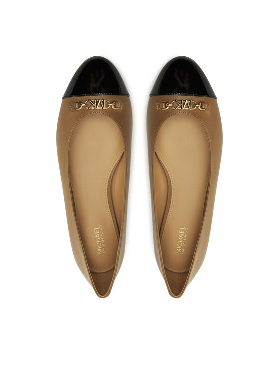 MICHAEL Michael Kors Балетки MICHAEL Michael Kors Rebeca Flex Ballet 40F4RBFP1L Коричневий