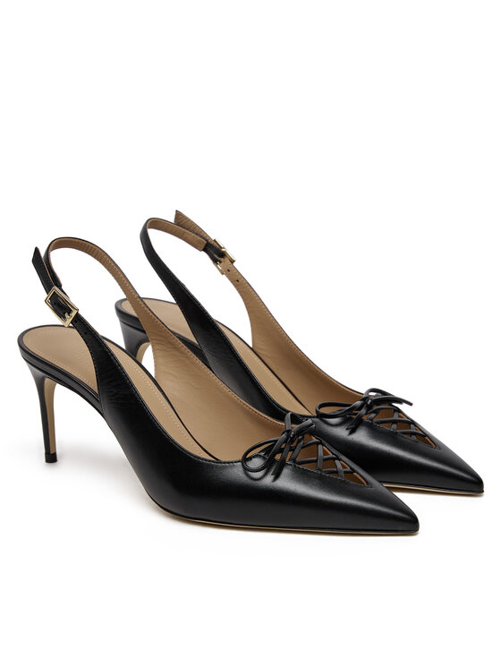 MALONE SOULIERS Туфлі на шпильці MALONE SOULIERS Trudie 70-2 Чорний