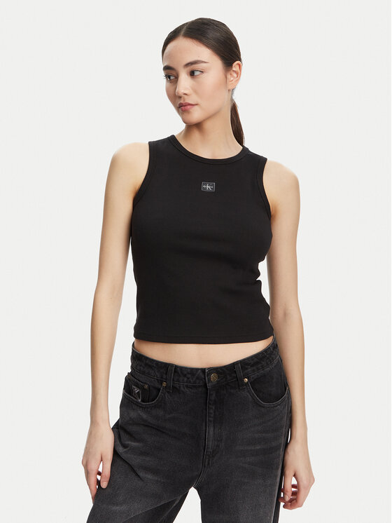Calvin Klein Jeans Calvin Klein Jeans Top LV047C201G Negro Slim Fit