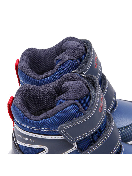 Geox Čižmy Geox B Flanfil B.B Abx D B263VD 0FU54 C4264 M Tmavomodrá