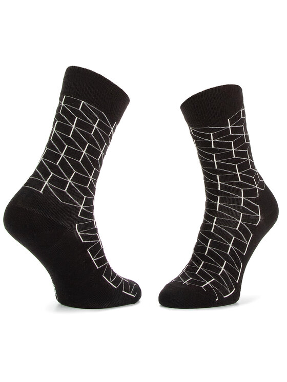 Happy Socks Довгі шкарпетки Happy Socks OP01-909 Чорний