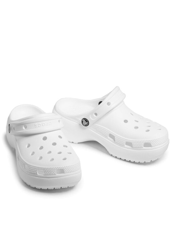 Crocs Шльопанці Crocs Classic Platform Clog W 206750 Білий