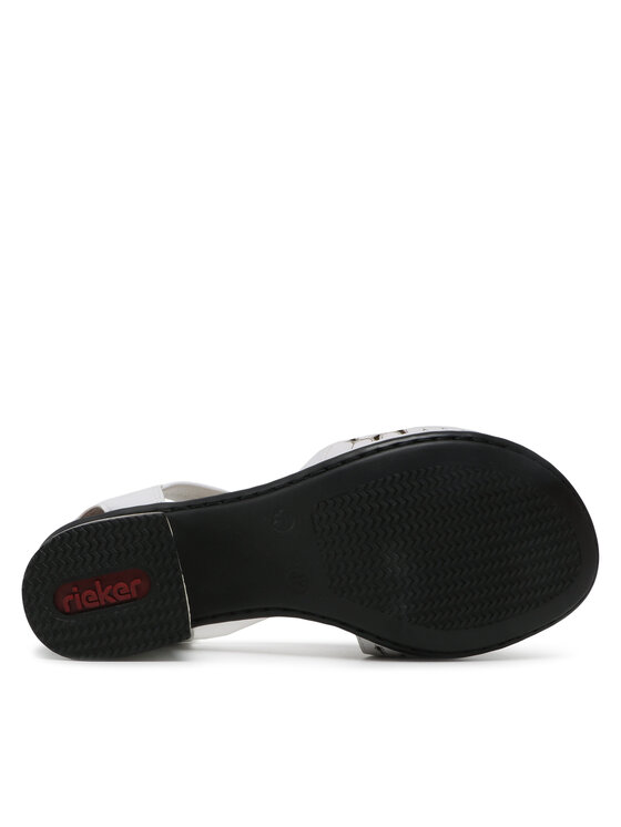 Rieker Sandały Rieker 64677-80 Biały