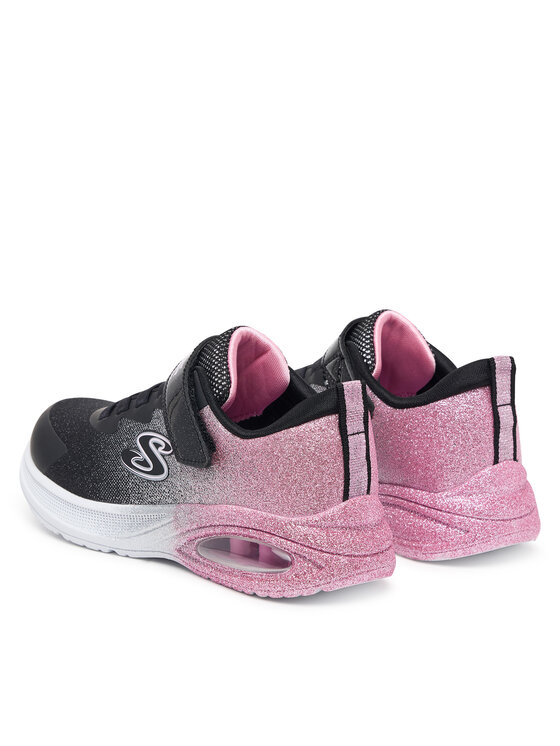 Skechers Снікерcи Skechers Microspec Max Advance - Glitz Gala 303859L/BKRG Чорний