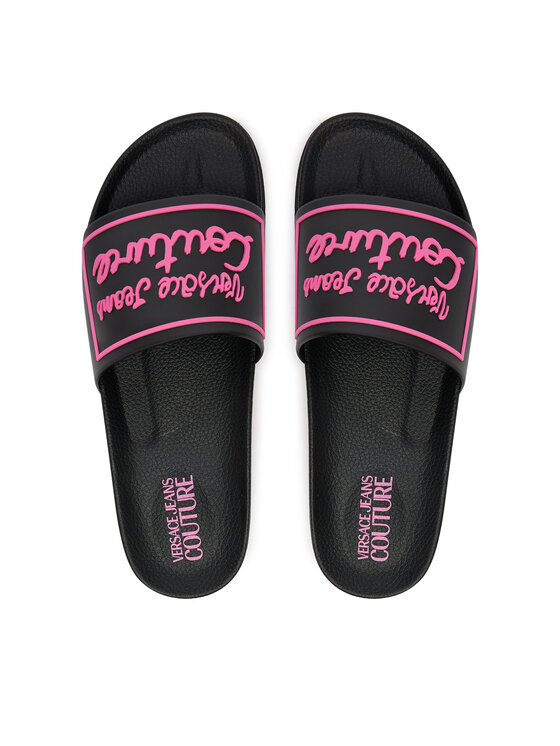 Versace Jeans Couture Шльопанці Versace Jeans Couture 80VA3SQ2 71352 899 Чорний