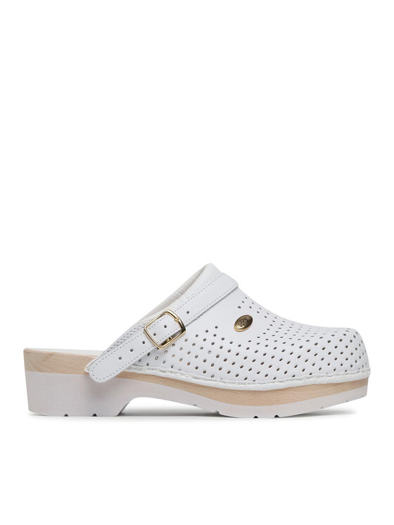 Scholl Zoccoli Scholl M20078 CLOG 1065 Bianco