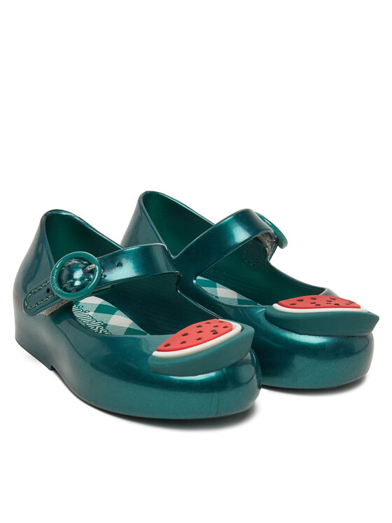 Melissa Baleríny Melissa Mini Melissa Sweet Love Picnic Bb 36009 Zelená