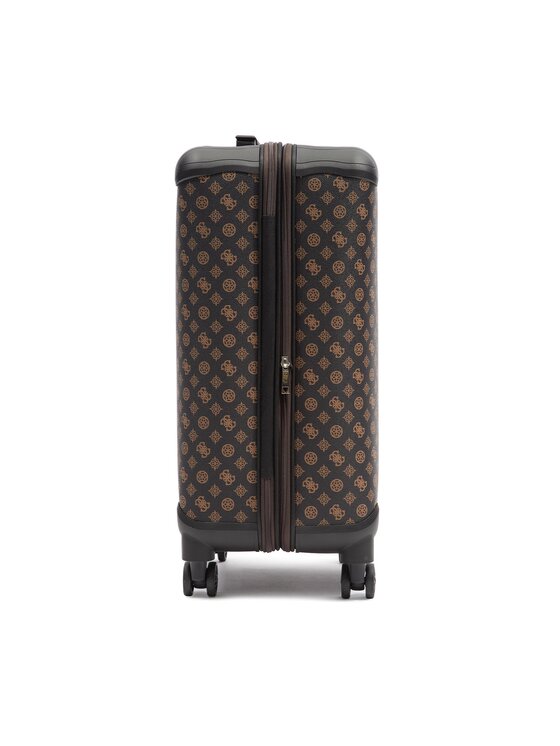 Guess Μεσαία Βαλίτσα Guess Wilder (P) Travel TWP745 29820 Καφέ