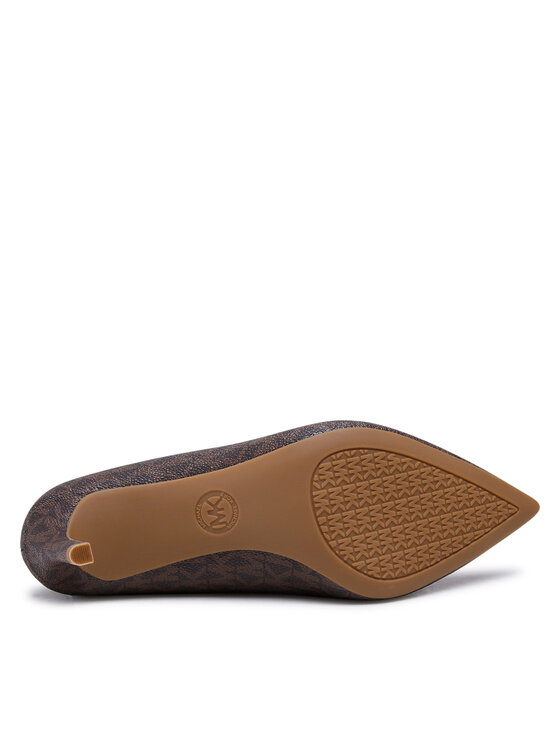 MICHAEL Michael Kors Туфлі на шпильці MICHAEL Michael Kors Alina Flex Pump 40F2HNMP1B Коричневий