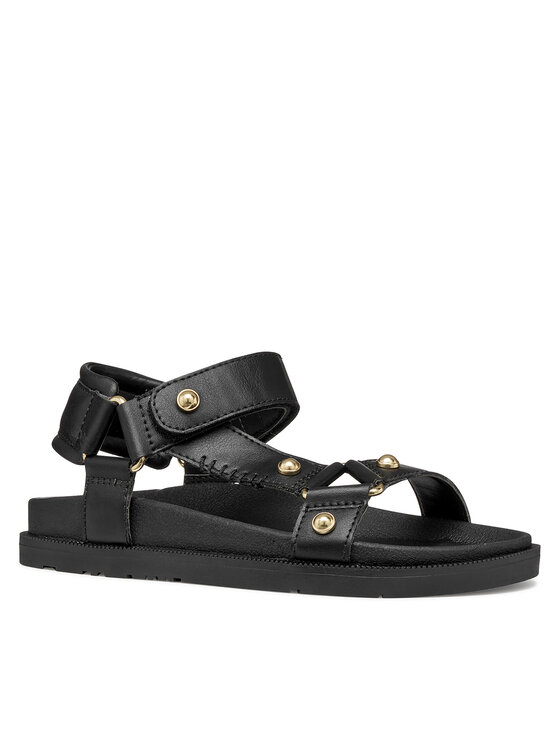 Geox Sandali Geox J Sandal Foammentera J65P0D 000BC C9999 S Črna