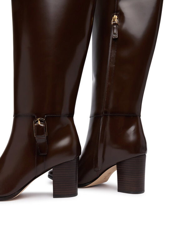 LAUREN RALPH LAUREN Zimski škornji LAUREN RALPH LAUREN Rlyn Bk T Hl Bo Tal 802P12879002 Temno rjava