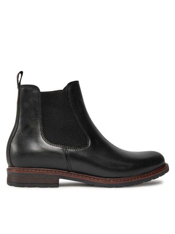 Tamaris Jātnieku stila puszābaki Tamaris 1-25056-41 Melns