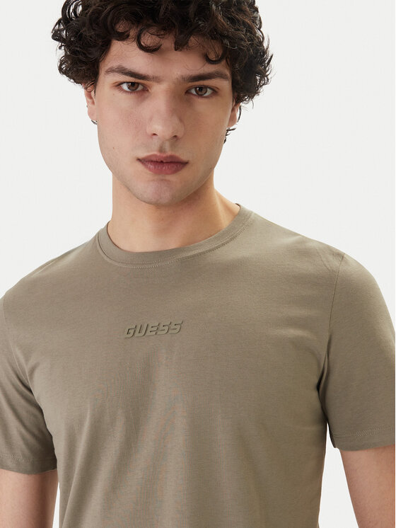 Guess Guess Camiseta Z6GI06 K2847 Caqui Regular Fit