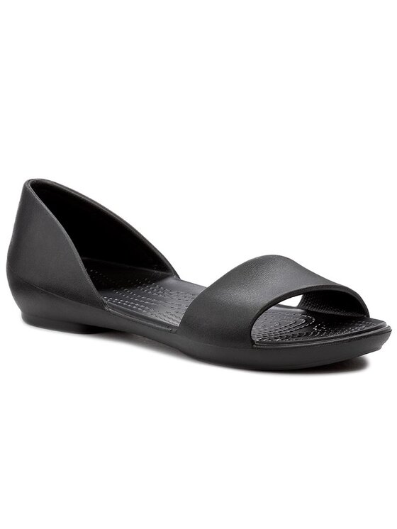 Crocs Sandali Crocs Lina Dorsay 204291 Črna