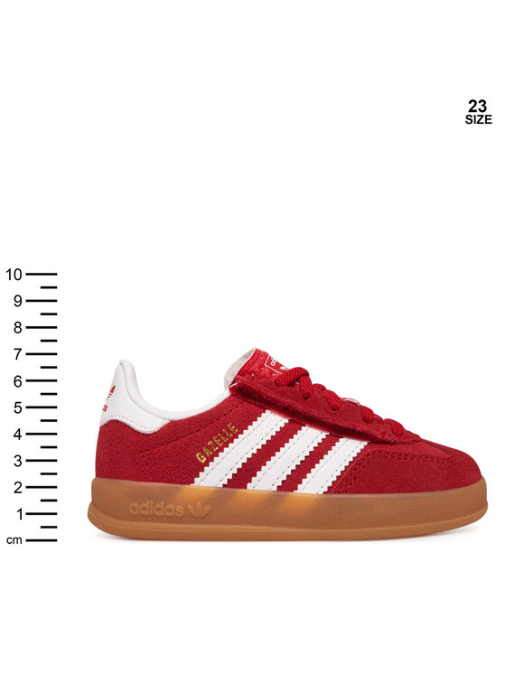 adidas Снікерcи adidas Gazelle Indoor Comfort Closure Elastic Lace IH9132 Червоний