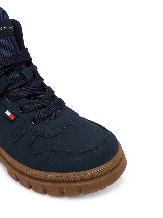 Tommy Hilfiger Kotníková obuv Tommy Hilfiger T3X5-35292-0316 M Tmavomodrá