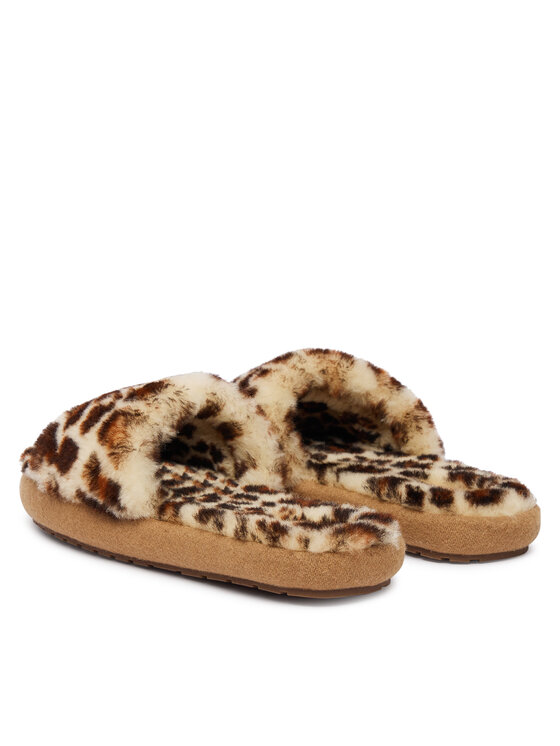 EMU Australia Пантофи EMU Australia Mckay Leopard W13203 Кафяв