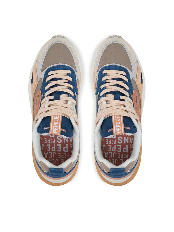 Pepe Jeans Sneakersy Pepe Jeans Winslow Serie PLS600013 Hnedá
