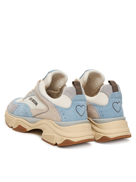 LOVE MOSCHINO Sneakers LOVE MOSCHINO JA15426G1OIQ511B Albastru celest