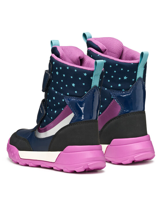Geox Cizme de zăpadă Geox J Trekkyup B Ab J56M7A 0MNBC C4269 M Bleumarin