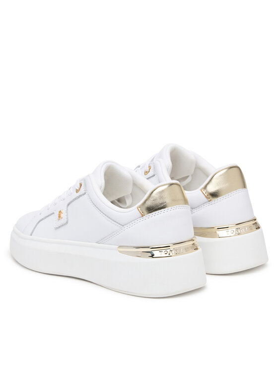 Tommy Hilfiger Sneakersy Tommy Hilfiger Th Platform Chic Sneaker FW0FW09626 Biały