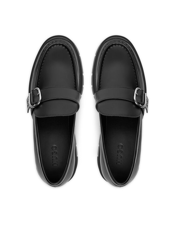HUGO Loafersy HUGO 50548196 Černá