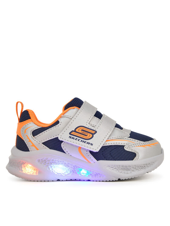 Skechers Снікерcи Skechers S-Lights: Meteor-Lights - Glow Spike 401498N/SLOR Срібний