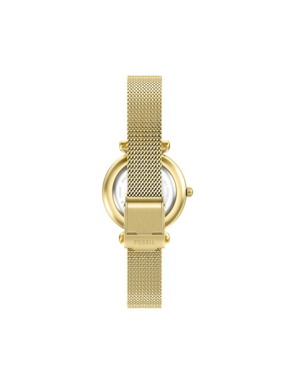 Fossil Ρολόι Fossil Carlie ES5462 Χρυσό