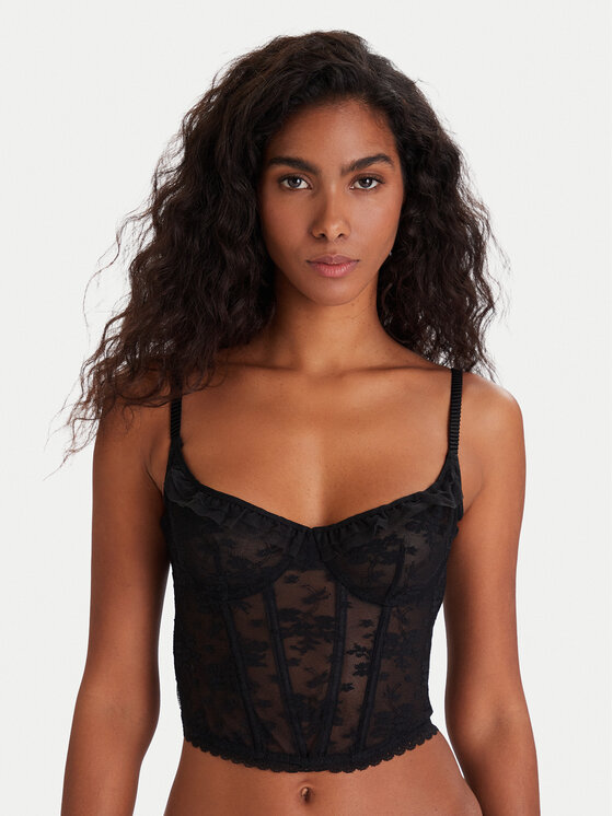 Hunkemöller Hunkemöller Sujetador con aros Darcy 302364 Negro