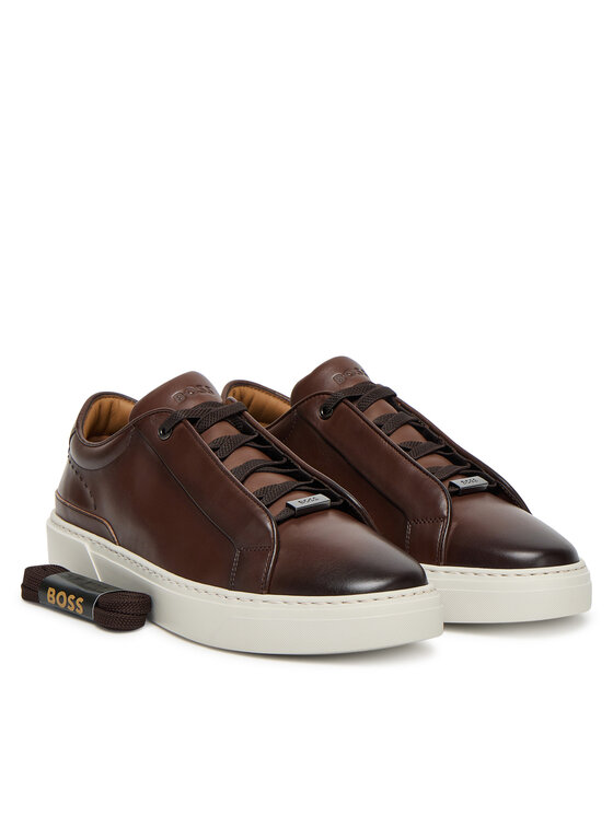 BOSS Sneakersy BOSS Gary 50546855 Hnedá