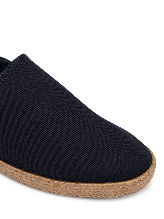 Tommy Hilfiger Espadryle Tommy Hilfiger Core Hilfiger Espadrille Textile FM0FM05792 Granatowy