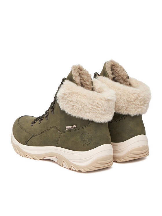 Rieker Gležnjarji Rieker CEO-M9610-54 Khaki